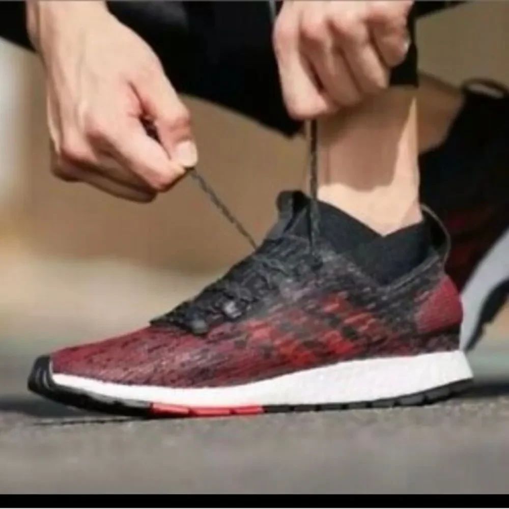 ADIDAS Pureboost RBL scarlet red black CM8309 running sneakers shoes 8